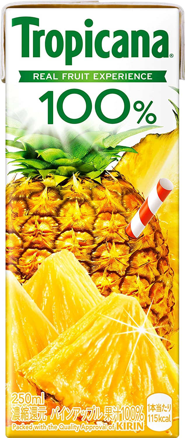キリンビバレッジ トロピカーナ(Tropicana) 100% パインアップル