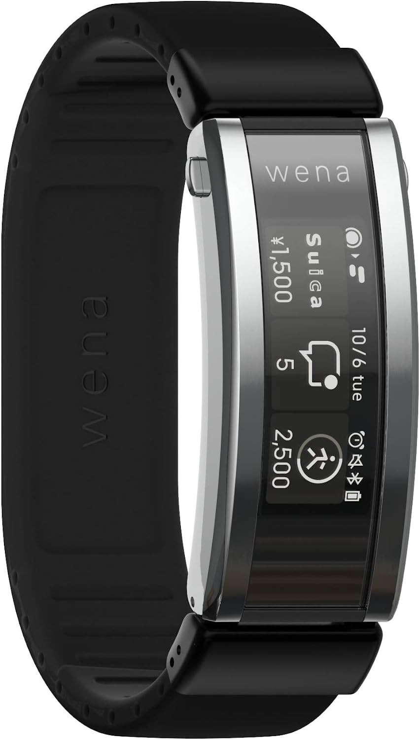 ソニー(SONY) wena 3 rubber Black WNW-A21A/B