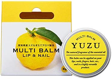  デイリーアロマジャパン 高知県産YUZU マルチバーム リップ＆ネイル