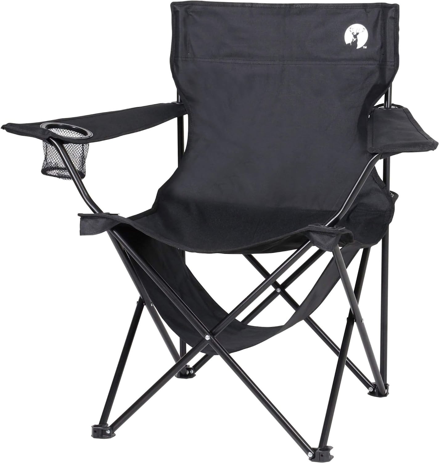 キャプテンスタッグ(CAPTAIN STAG) 棚モック付ラウンジチェア UC-1827