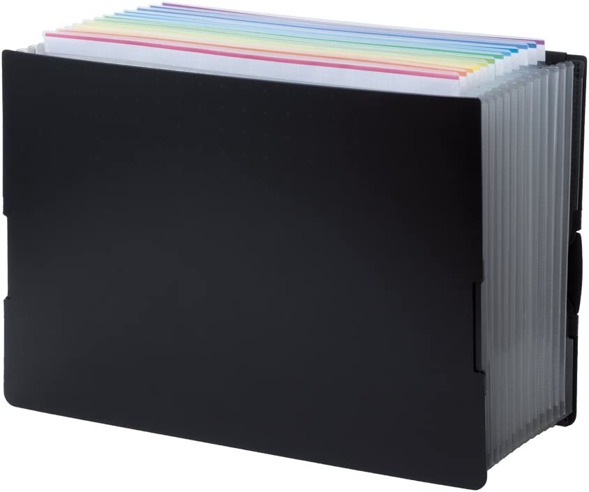 リヒトラブ(LIHIT LAB.) AQUA DROPs BLACK STYLE ドキュメントボックス A-5093