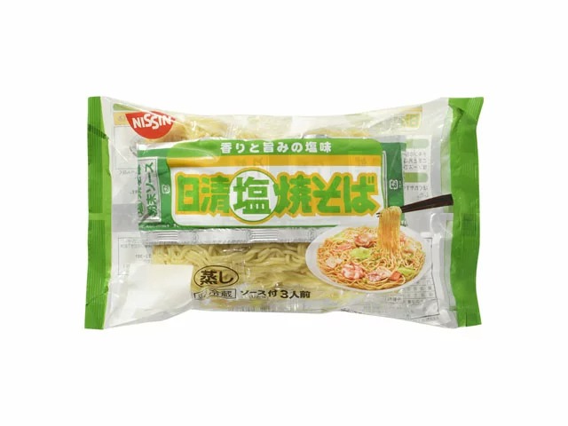 日清食品 日清塩焼そば 3人前 ピロー