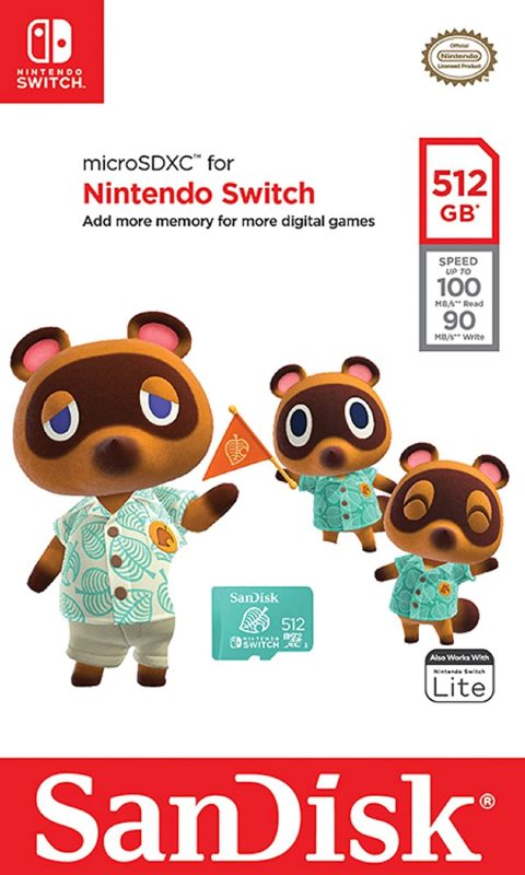 ニンテンドースイッチのSDカードおすすめ18選。容量別にご紹介