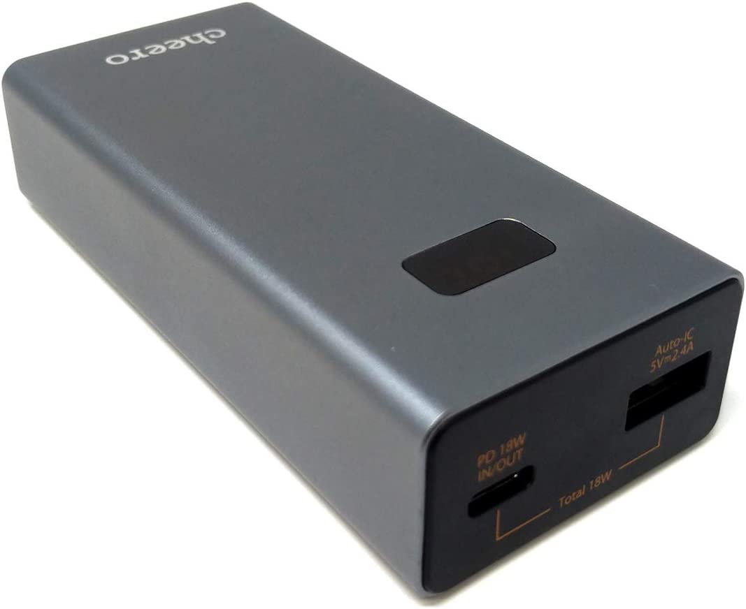 チーロ(cheero) Power Plus 5 10000mAh with Power Delivery 18W CHE-101 2019