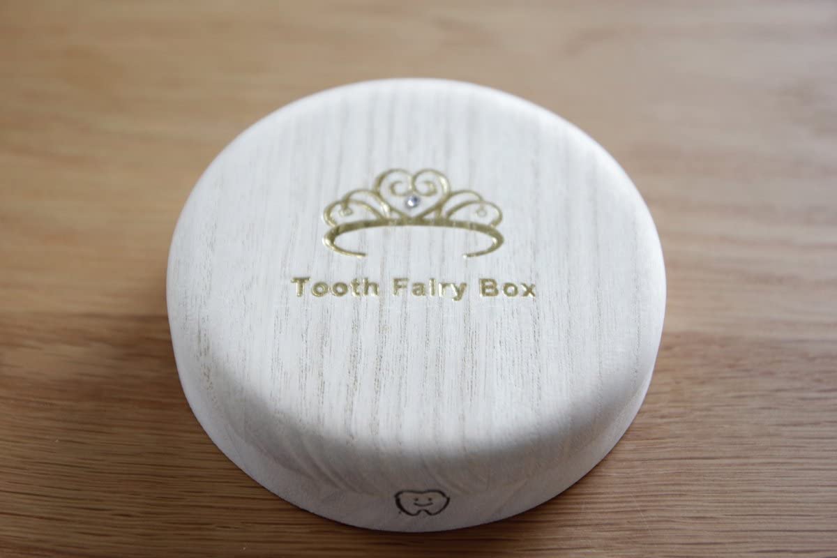 桐箱屋さん スワロフスキー付き 乳歯ケース