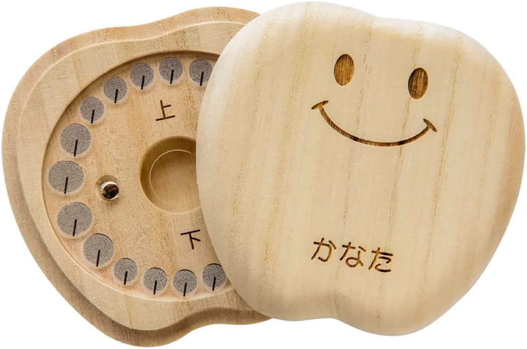 おもしろ名札工房 乳歯ケース ティース君