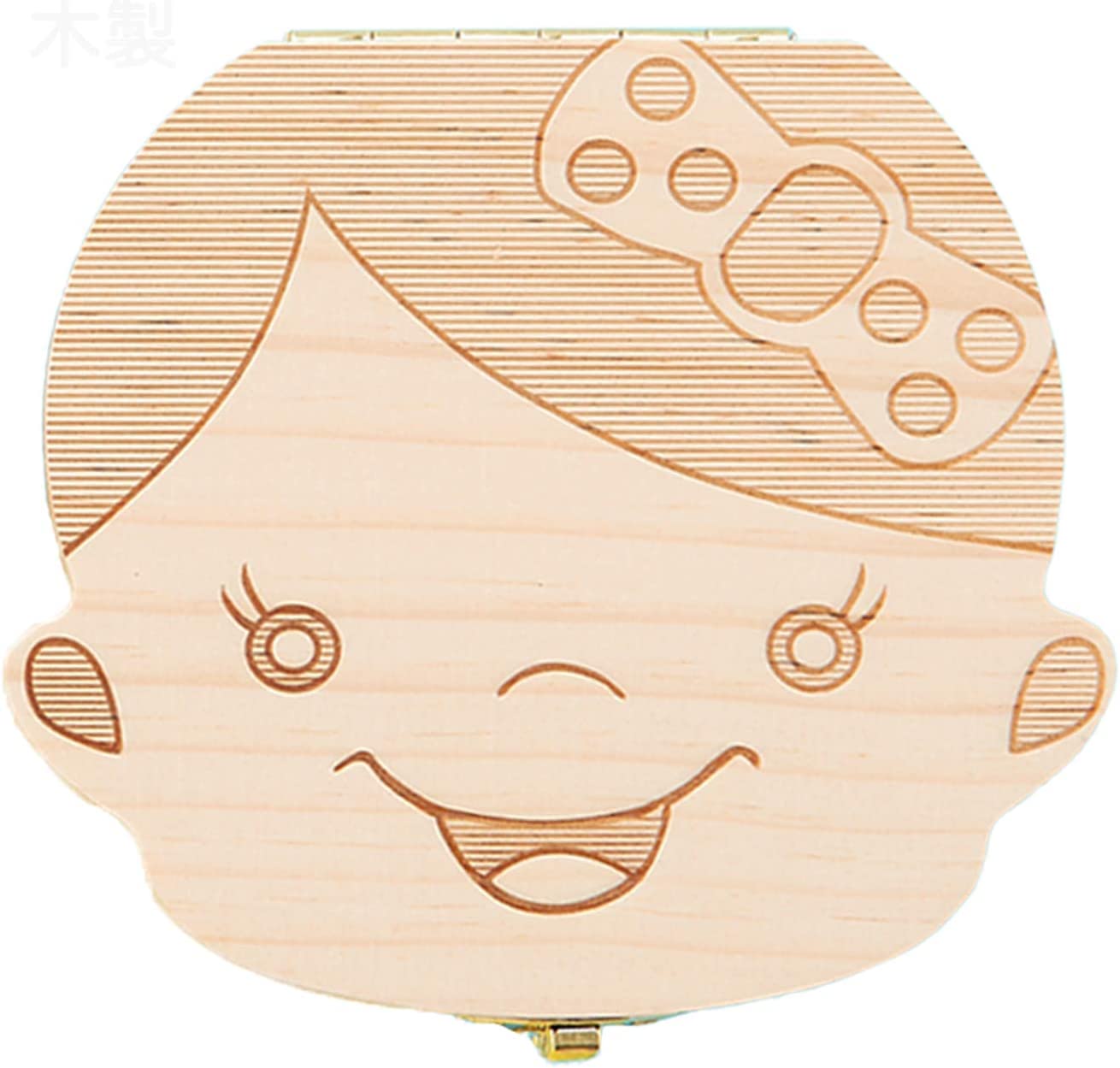 BMC JAPAN 乳歯ケース かわいい顔型ケース