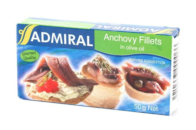 アドミラル(ADMIRAL) アンチョビ・フィレ オリーブ油漬