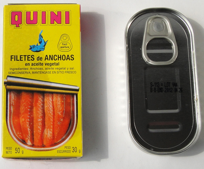 キーニ(QUINI) アンチョビフィレ