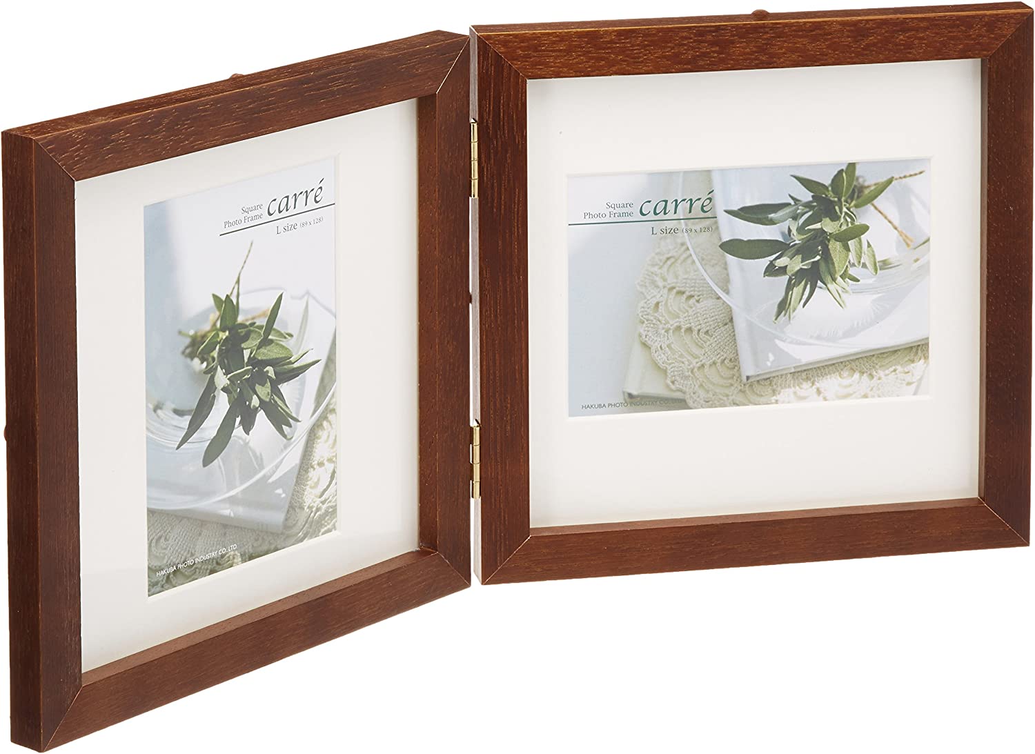 ハクバ(HAKUBA) フォトフレーム tetra Lサイズ 2面 FSQCR-BRL2