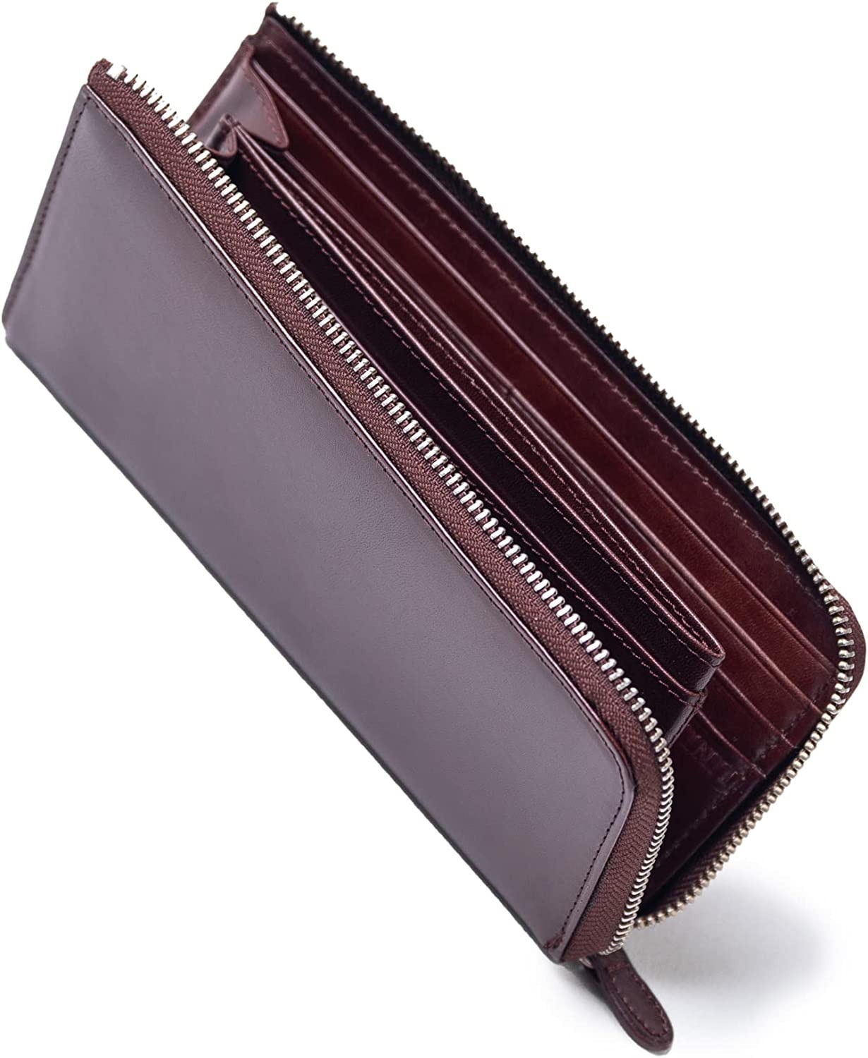 ダブルアール Barberini 長財布 本革 イタリアンレザー スキミング防止機能付き