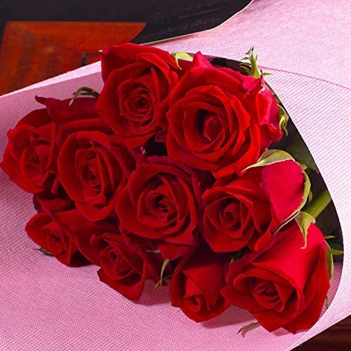 アース バラの花束 赤色 好きな本数を選べる