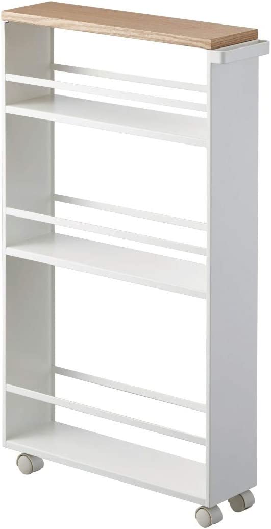 山崎実業 ハンドル付き スリムワゴン 3627