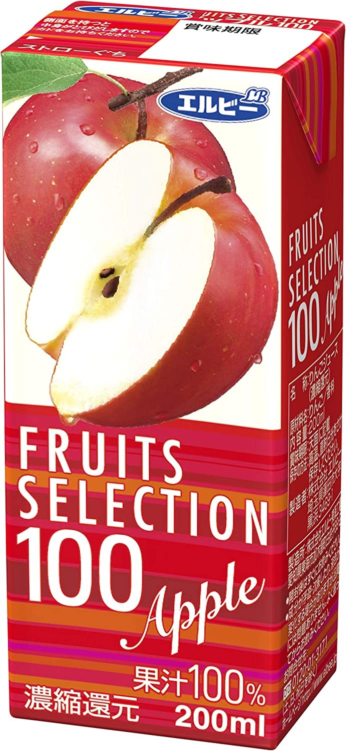 エルビー FRUIT SELECTION アップル100