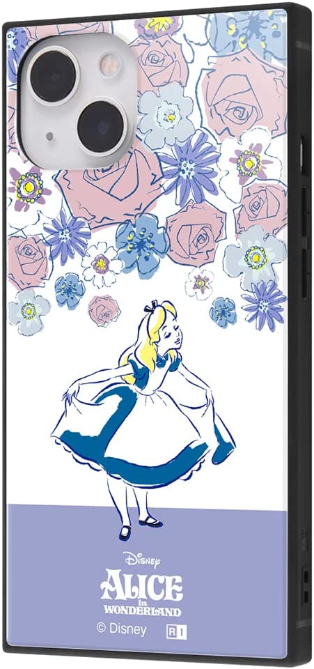 イングレム(ingrem) ディズニーキャラクター 耐衝撃ハイブリッドケース KAKU アリス フラワー IQ-DP31K3TB/AC5