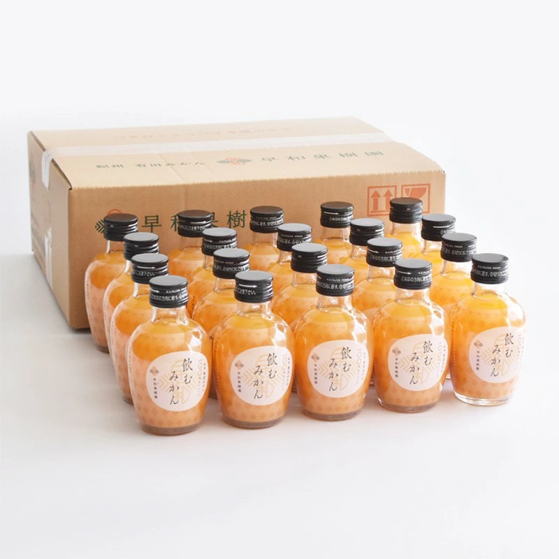 和歌山県有田市 早和果樹園 飲むみかん 180ml 20本入 15,000円