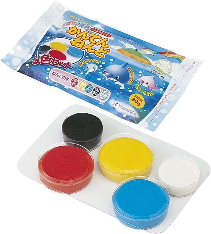 シヤチハタ(Shachihata) かんてんねんど 5色セット NEK-5S