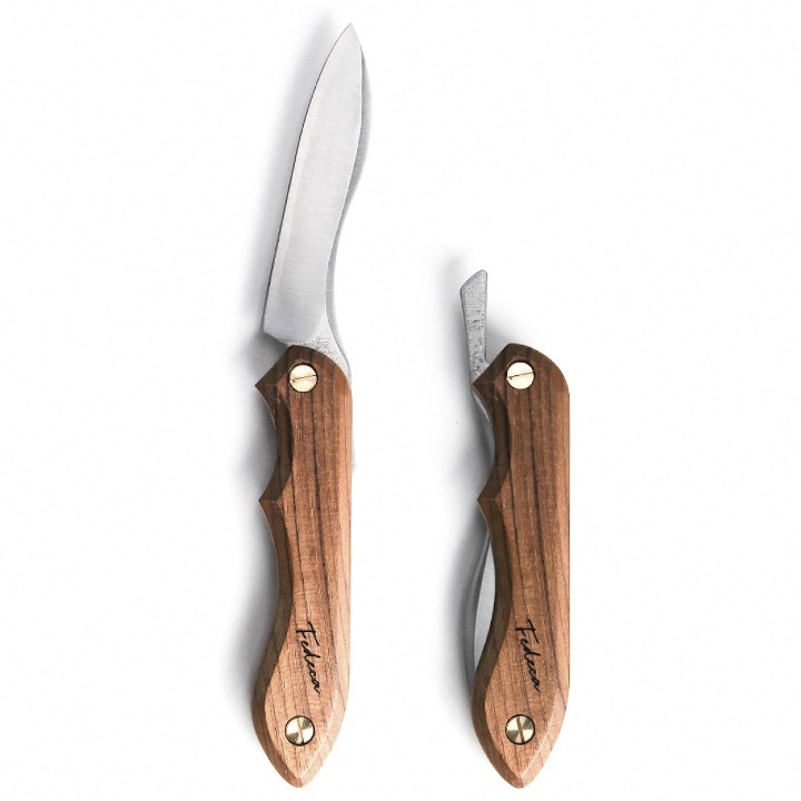 兵庫県三木市 折畳式料理ナイフ ウォルナット 30,000円