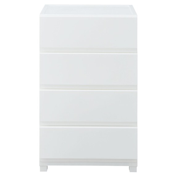 ニトリ(NITORI) 工具不要で組み立て簡単ワイドチェスト デコニーCV2 4段 8410714