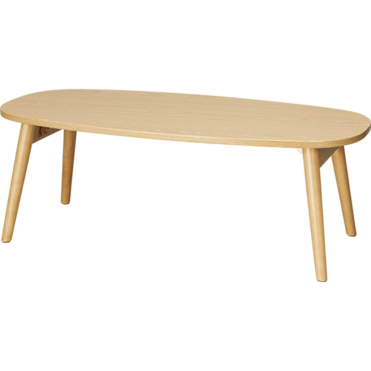 ニトリ(NITORI) 折りたたみテーブル ラポール だ円 8760963