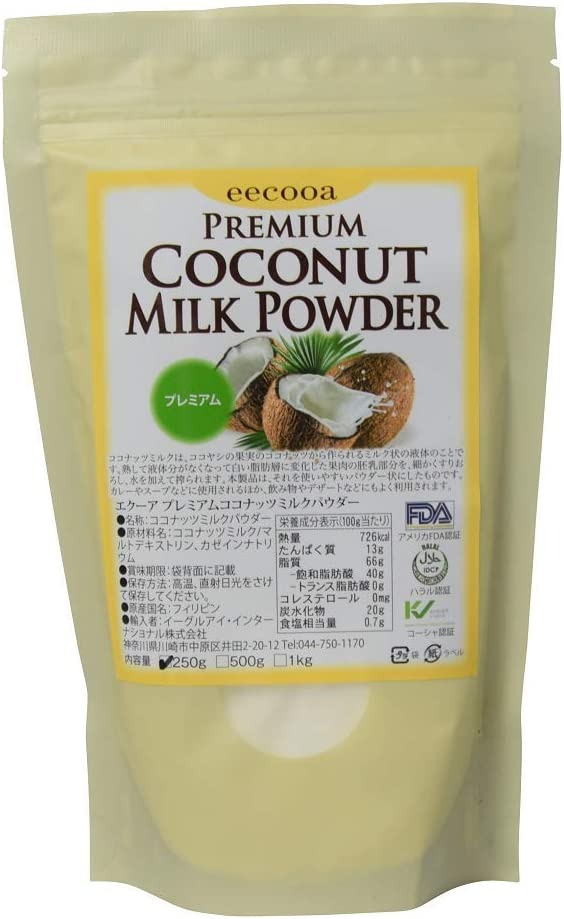 イーグルアイ・インターナショナル エクーア プレミアム ココナッツミルクパウダー