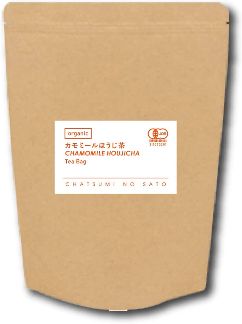 中根製茶 茶つみの里 オーガニック カモミールほうじ茶 ティーバッグ