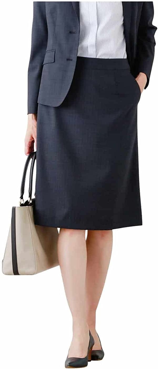 ニューヨーカー(NEWYORKER) TWシャンブレーストライプ Aラインスカート