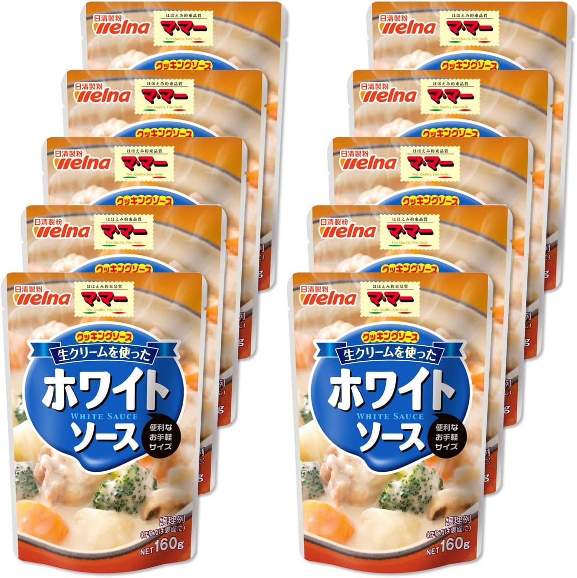 日清製粉ウェルナ マ・マー クッキングソース 生クリームを使ったホワイトソース