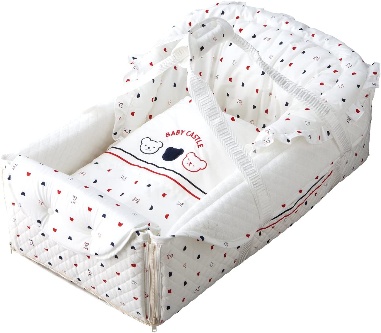 赤ちゃんの城 バッグdeクーファン トリコロール 6205