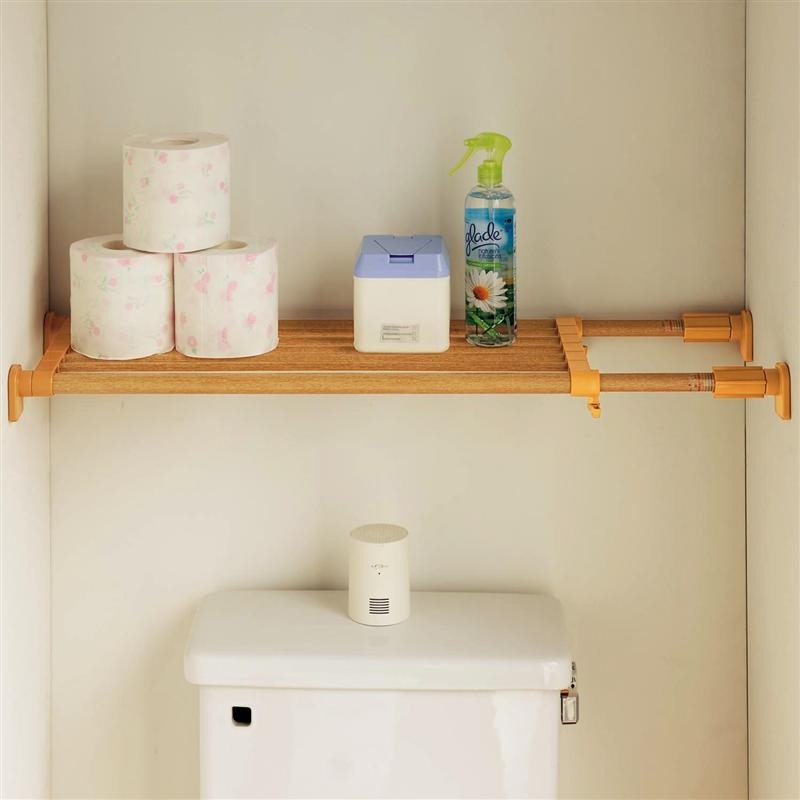 ベルメゾン(BELLE MAISON) 木調つっぱり棚