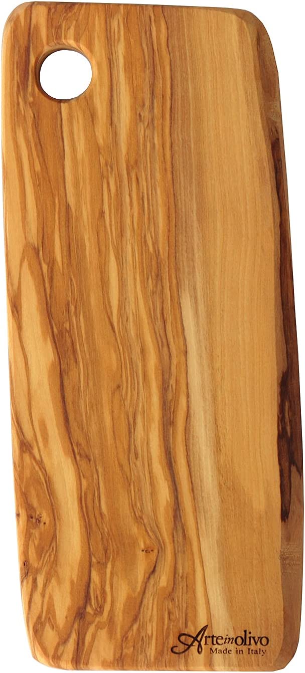 アルテインオリーボ(ArteinOlivo) オリーブウッド カッティングボード ラスティック25cm 39003