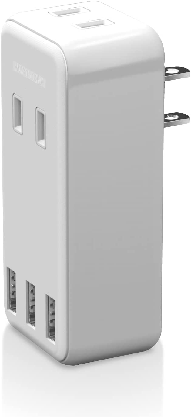 エレコム(ELECOM) モバイルUSBタップ 直差し 2口 3ポート ECT-03 2019