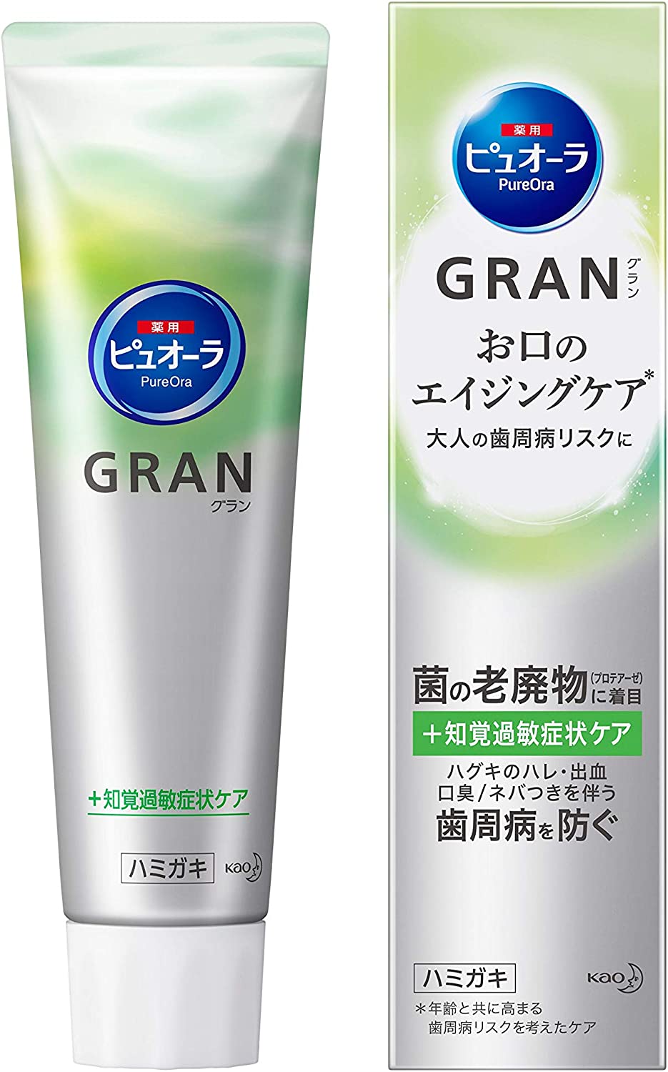 花王(Kao) ピュオーラ GRAN 知覚過敏症状ケア 薬用ハミガキ 医薬部外品