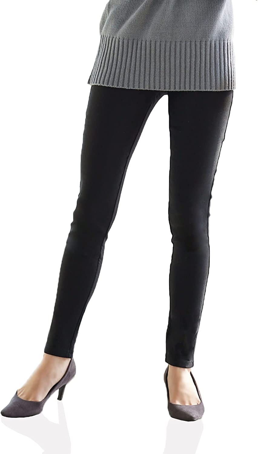 コウベレタス(KOBE LETTUCE) あったか裏起毛ボンディングストレッチスキニーレギンスパンツ