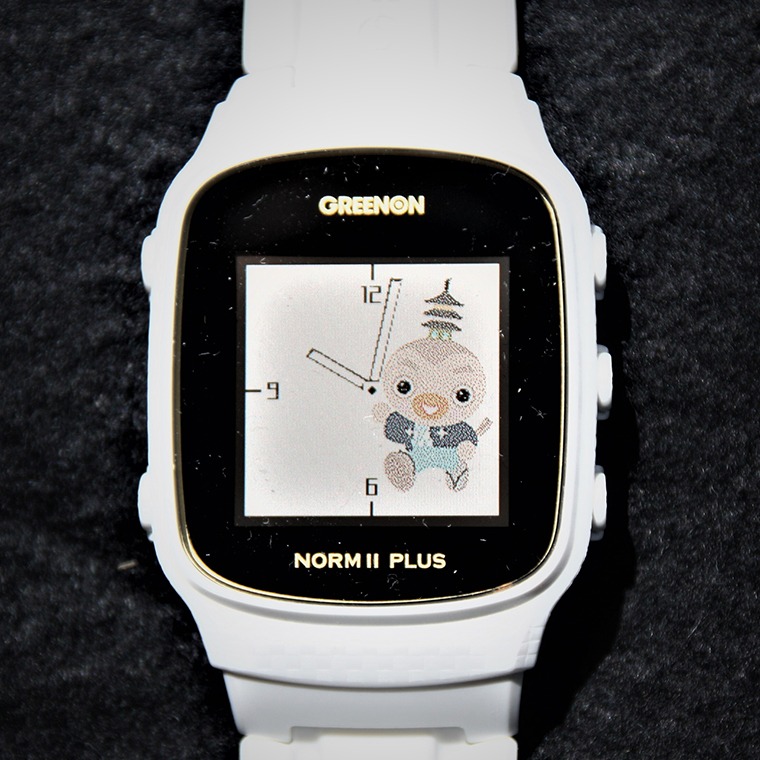 茨城県つくばみらい市 ザゴルフウォッチノルムⅡプラス ホワイト みらいりんぞうバージョン ゴルフ距離計 63,000円