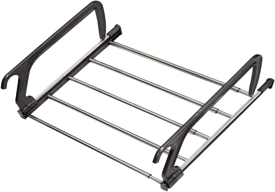 アイセン(aisen) バスタオル5枚が場所を取らず干せる 伸縮ランドリーラック LK485-34485