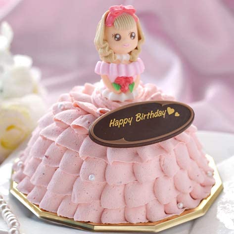 サンファーム乳業 バースデー・ドレスアイスケーキプリンセスローズ