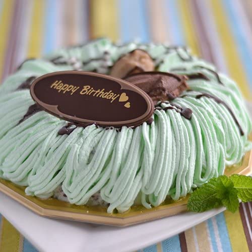 サンファーム乳業 チョコミントアイスケーキ ドーナッツ型