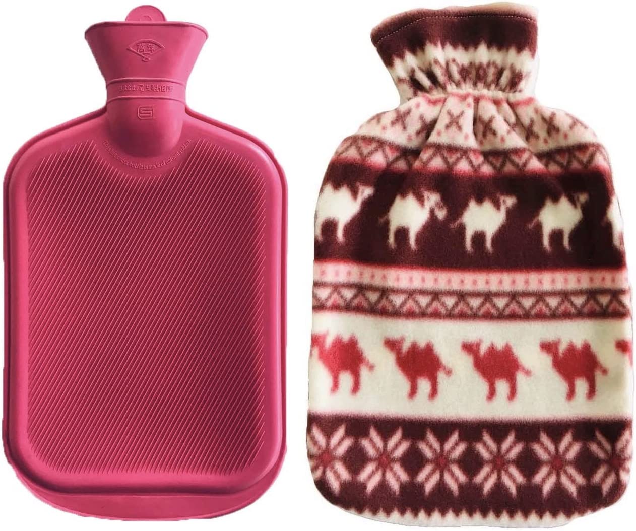 尾上製作所(ONOE) ゴム湯たんぽ2Lカバー付 MY-422