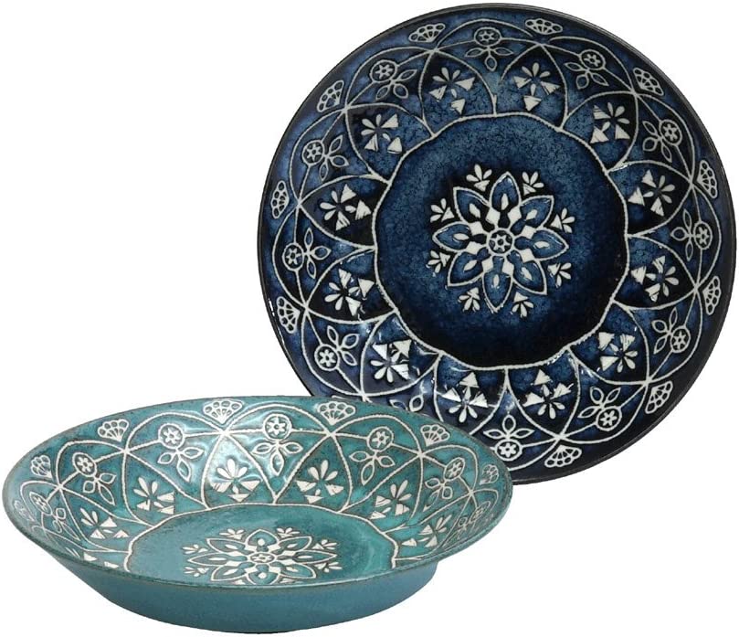 マルサン近藤(Marusankondo) モロッカン カレー皿 ペアカレーセット 01563