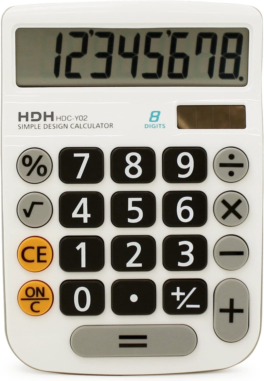 HODOGAYA やさしい電卓セミディスクタイプ HDC-Y02