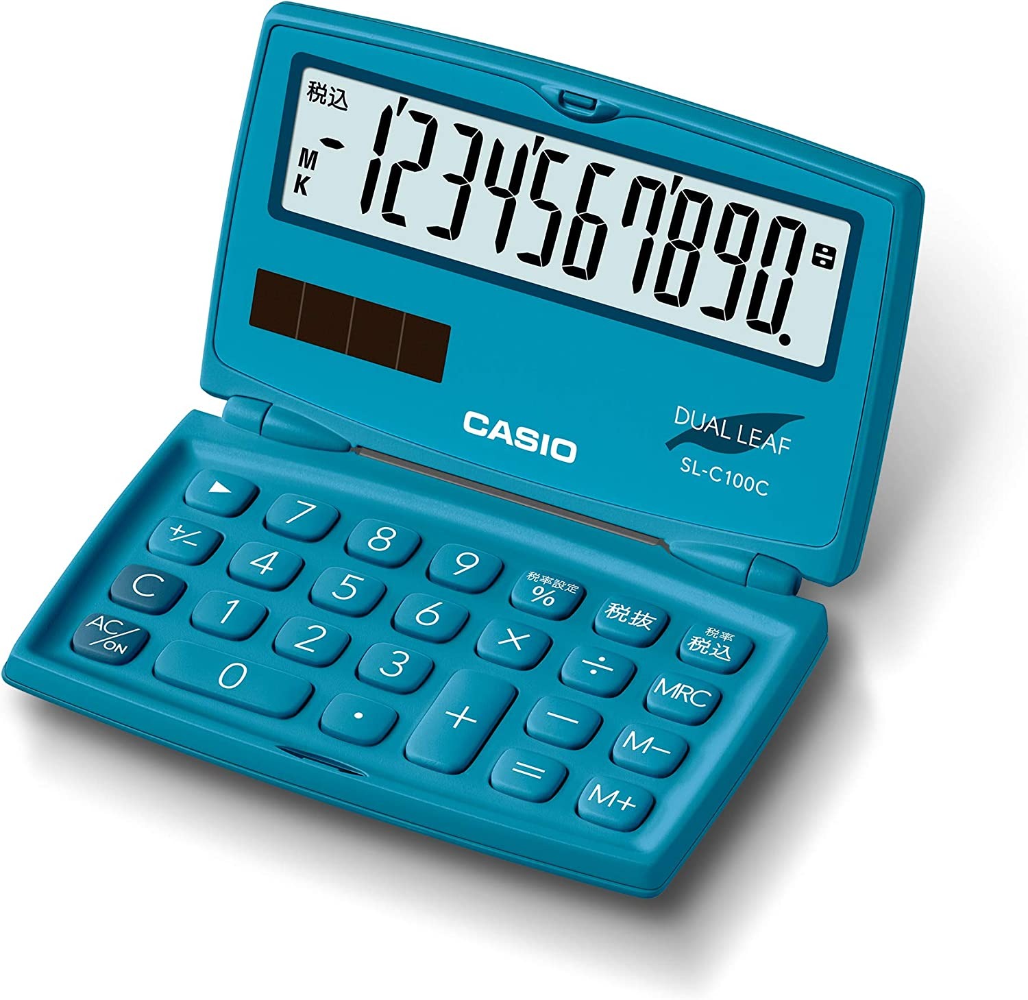 カシオ(CASIO) デザイン電卓 折りたたみ手帳タイプ SL-C100C