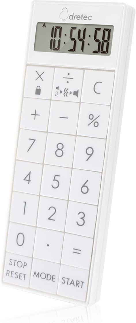ドリテック(dretec) 時計付電卓タイマー CL-130