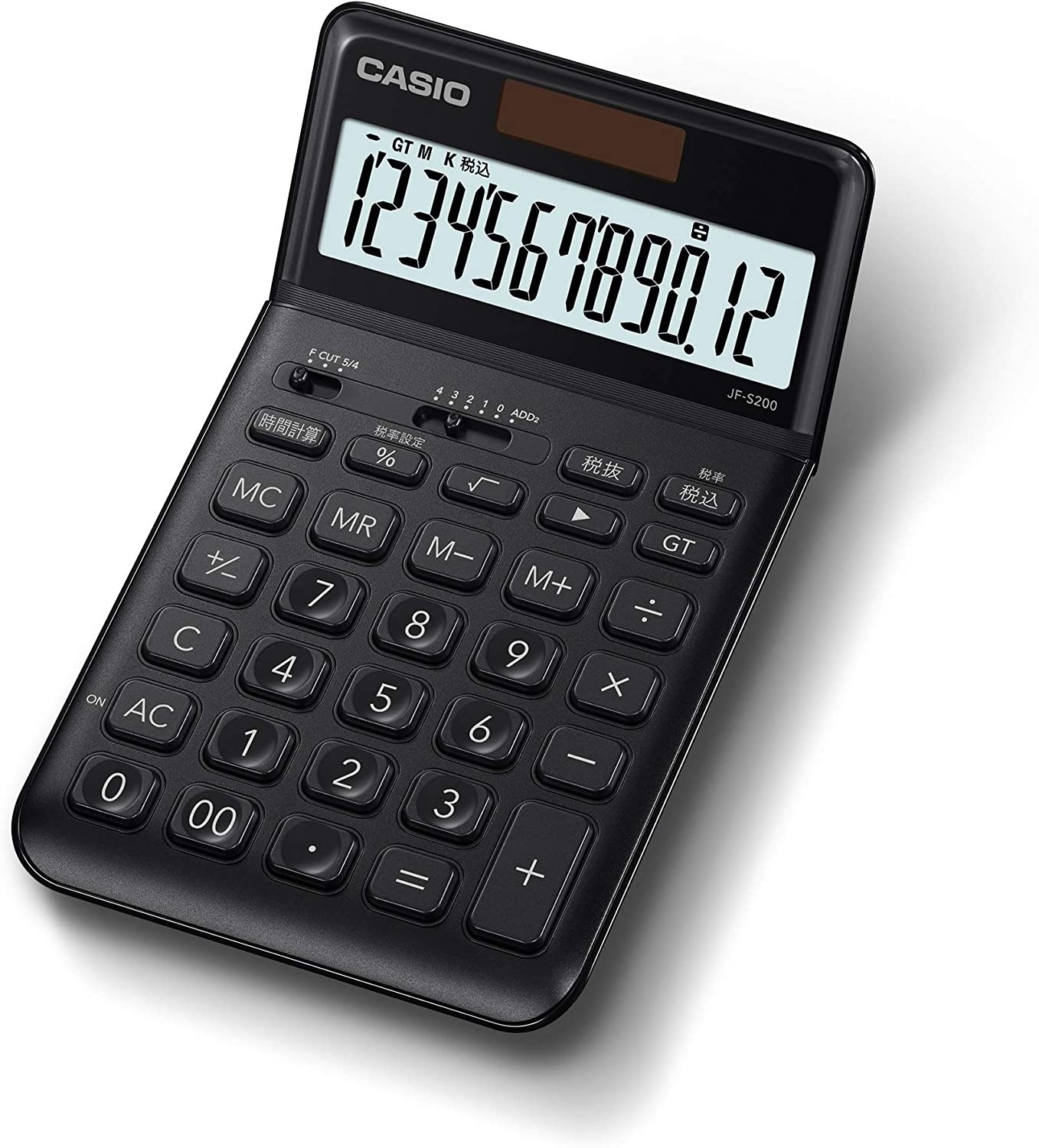 カシオ(CASIO) デザイン電卓 ジャストタイプ JF-S200