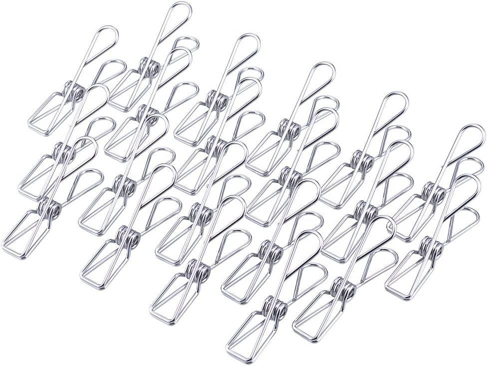 下村企販 使いやすくなったステンレスピンチ20個組 34852