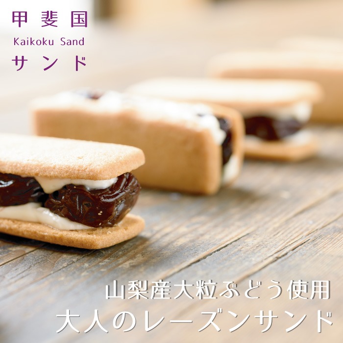 ヴァインヤード 甲斐国物語 オリジナル レーズンサンド