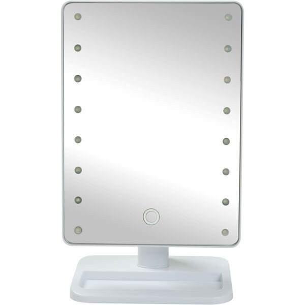 ニトリ(NITORI) LED卓上ミラー トレー付き