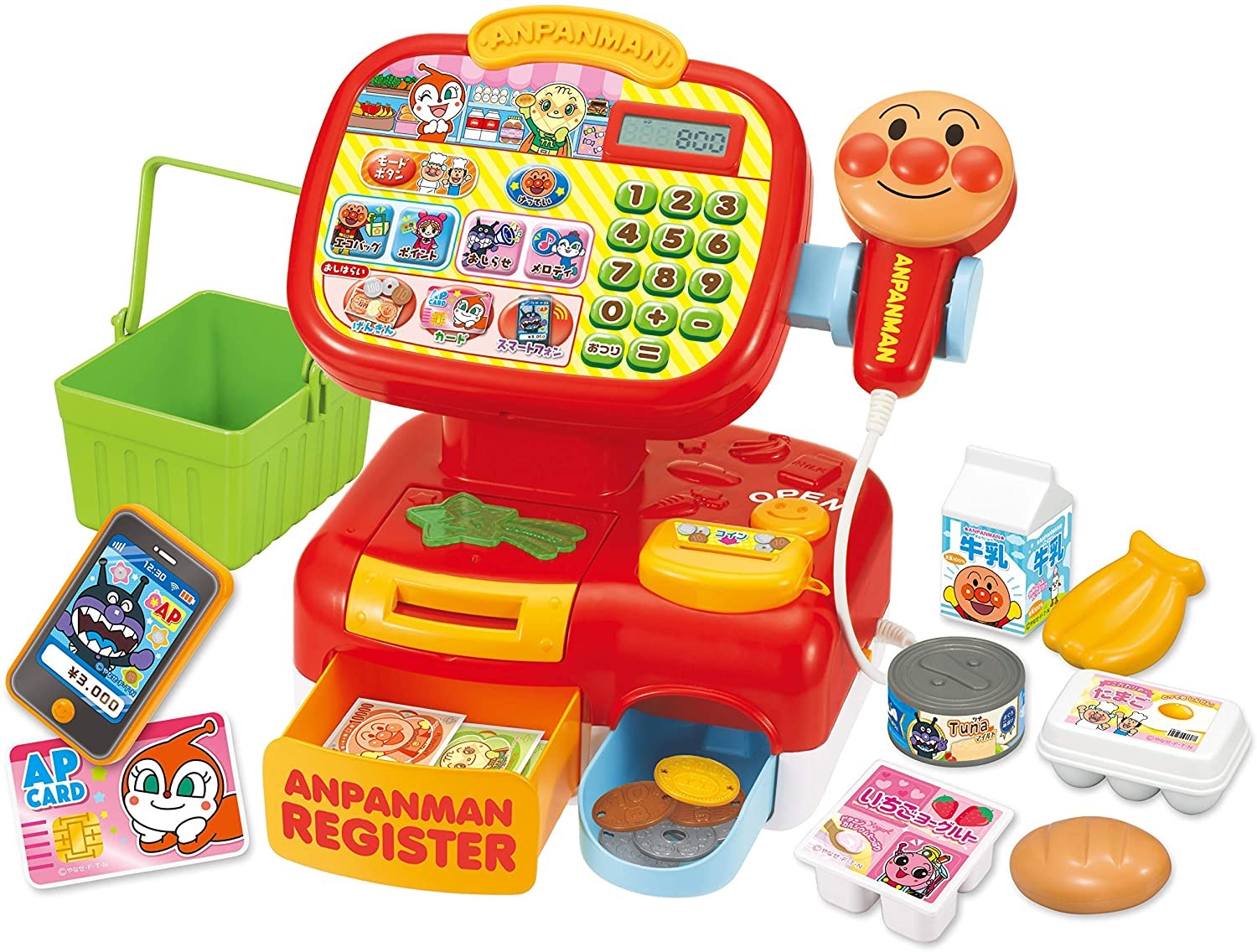 セガトイズ アンパンマン おさつスイスイ!セルフでピピッ アンパンマンレジスター