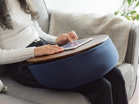 エアリゾームインテリア(Air Rhizome Interior) 枕にもなるどこでもテーブルクッション miy-cn43t