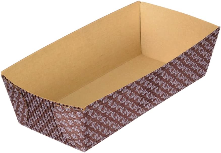 パール金属(PEARL METAL) ラフィネ 紙製パウンドケーキ焼型16cm(3枚入) D-6118